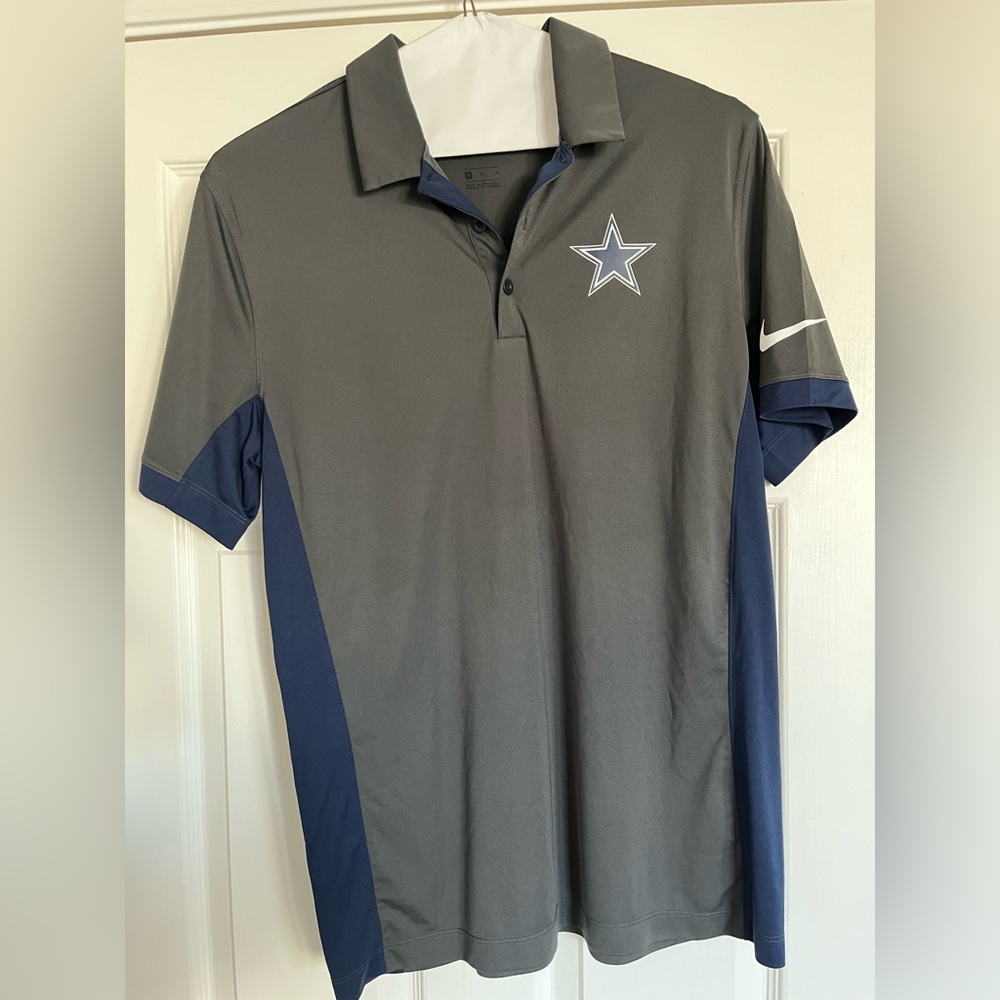 Men’s Dallas Cowboys Polo Shirt Medium (M)